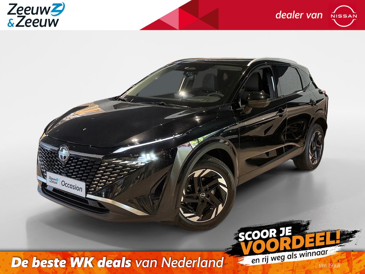 Nissan Qashqai - 1.3 MHEV Xtronic Business Executive *Automaat*Panorama*Navi+Camera360*Climate*Adaptive Cru - AutoWereld.nl