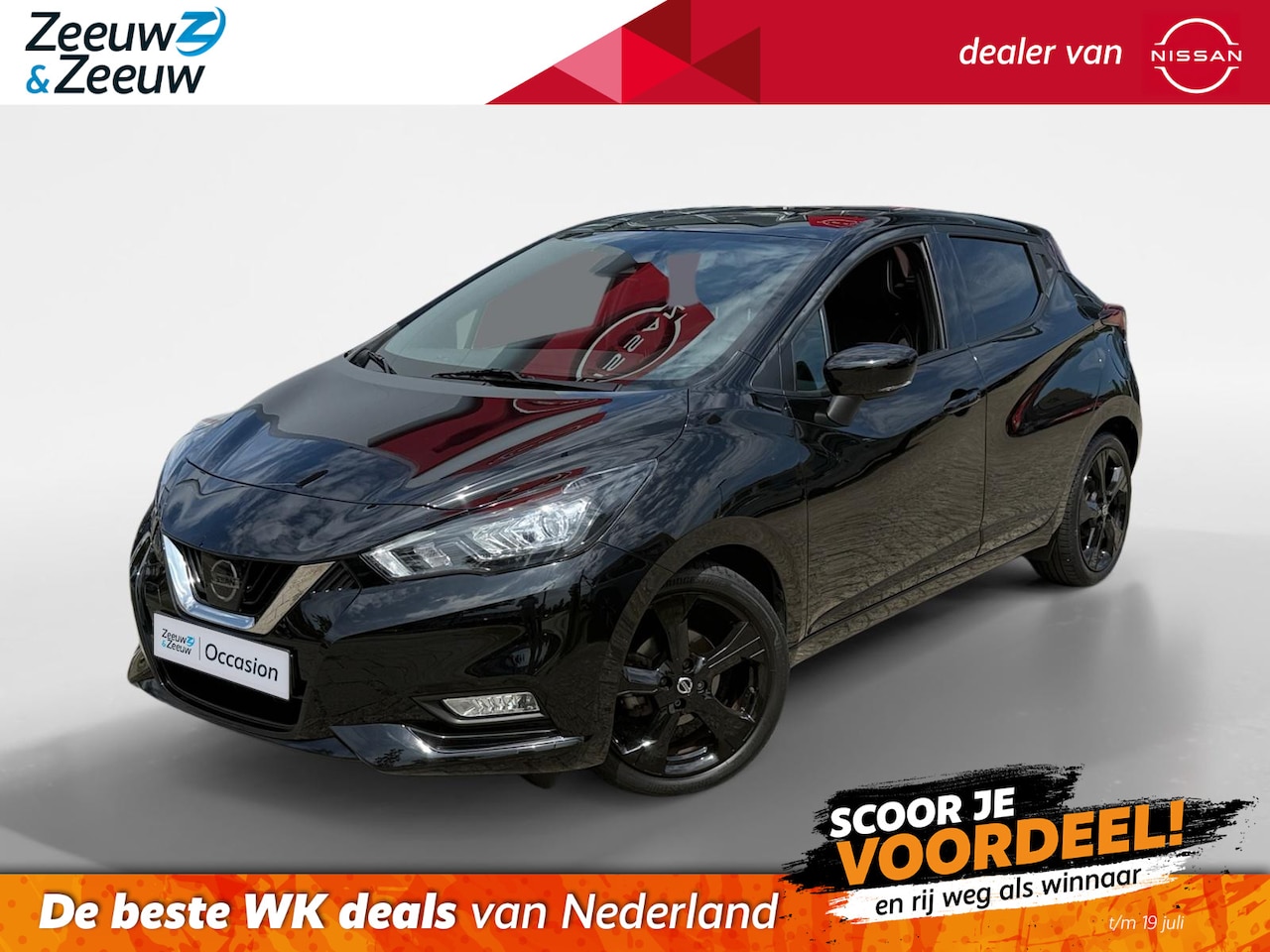 Nissan Micra - 1.0 IG-T N-Sport *Navi*Airco*Bose Sounds*Leder/Alcantara*Sportieve uitvoering! - AutoWereld.nl