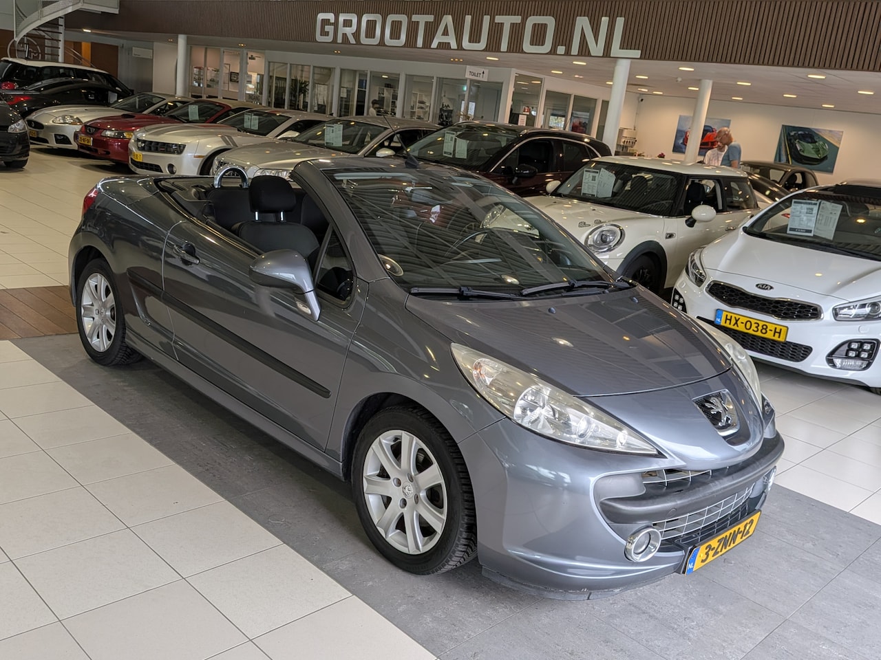 Peugeot 207 CC - 1.6 VTi OPKNAPPER Airco, Stuurbekrachtiging - AutoWereld.nl