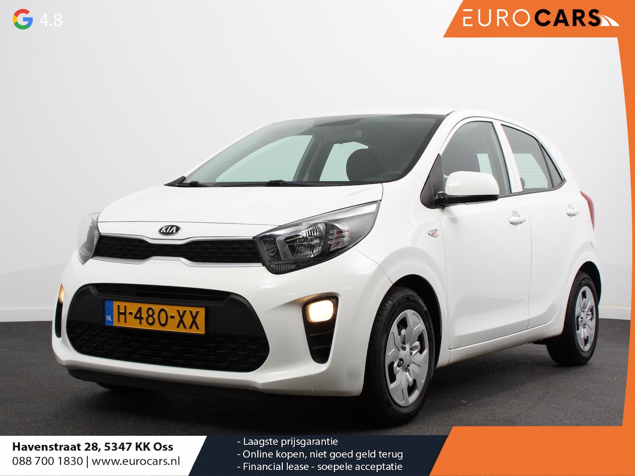 Kia Picanto - 1.0 MPi ComfortPlusLine Navigatie Apple Carplay/Android Auto Airco Camera Electrische rame - AutoWereld.nl