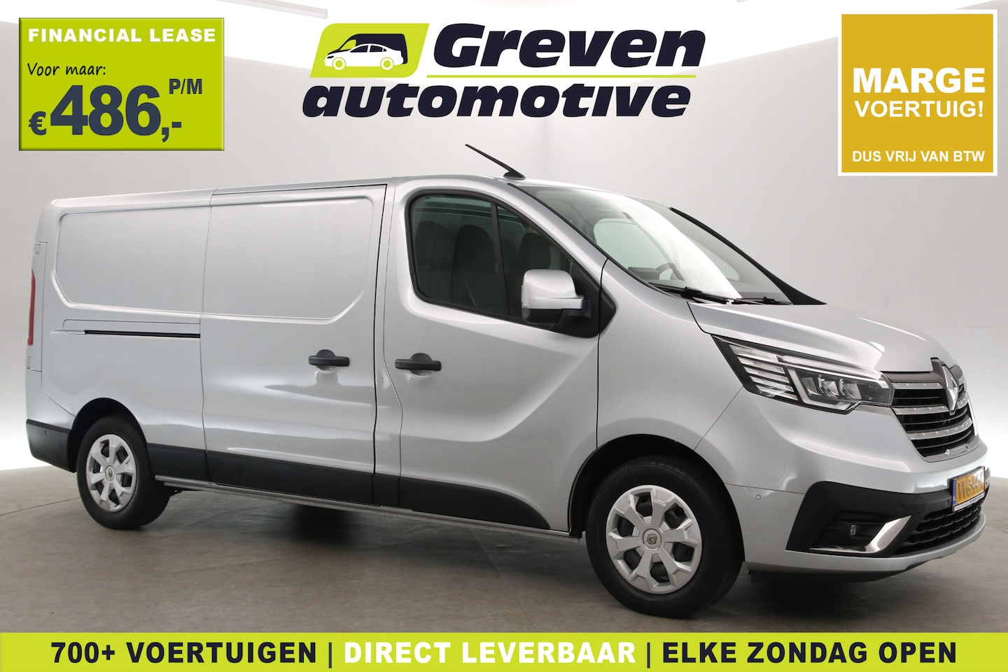 Renault Trafic - 2.0 dCi T30 L2H1 | Marge | Airco | Camera | Cruise | 3 Zits | Trekhaak | 2xSchuifdeur | Ca - AutoWereld.nl