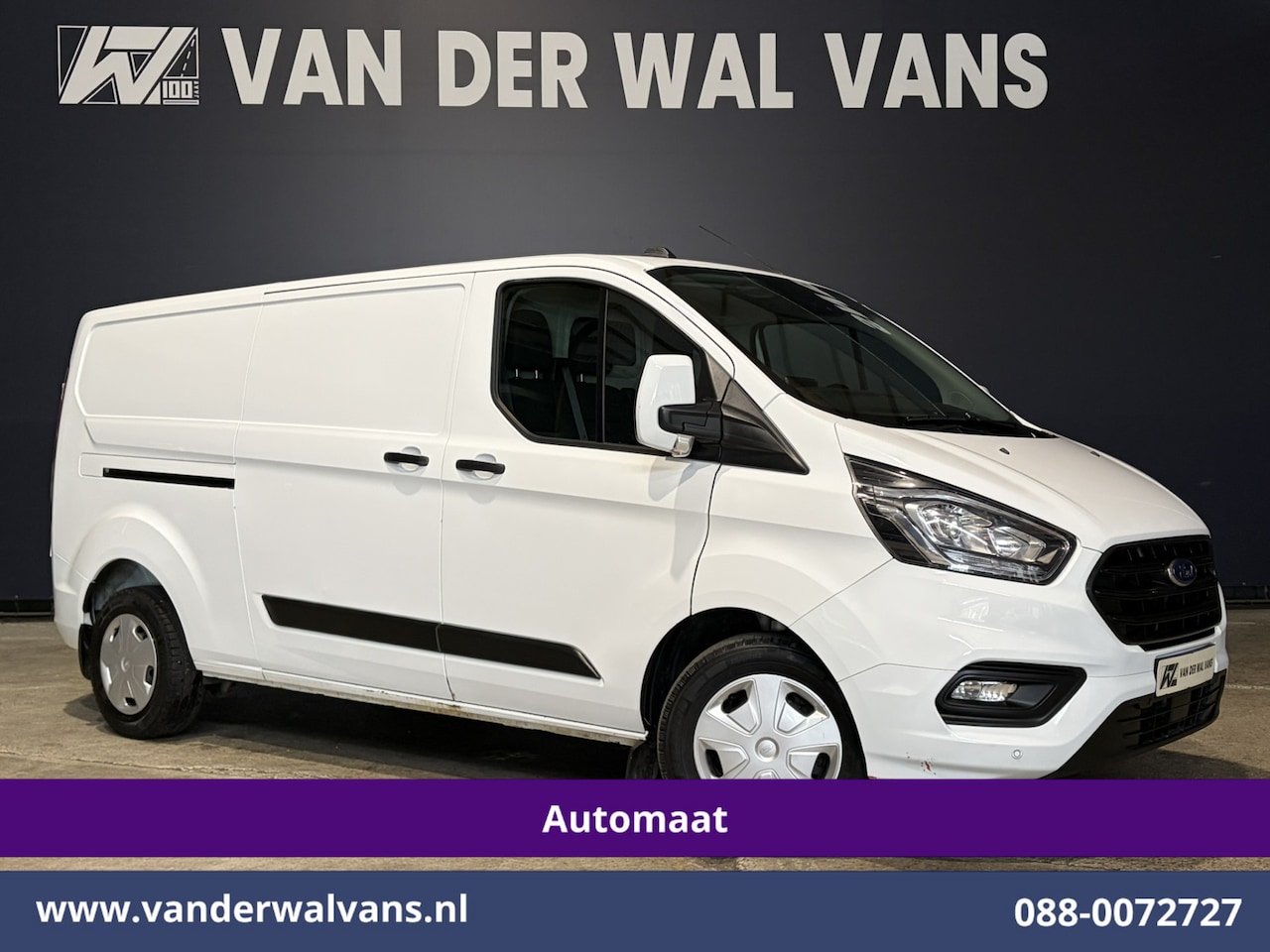 Ford Transit Custom - 2.0 TDCI 131pk Automaat L2H1 Euro6 Airco | Camera | Navigatie | LED | Apple Carplay Androi - AutoWereld.nl