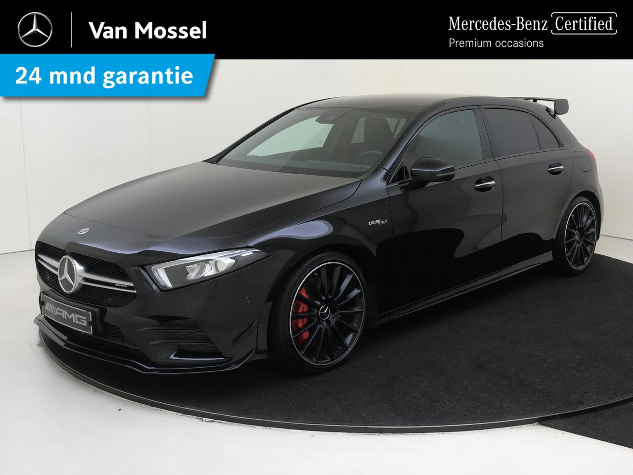 Mercedes-Benz A-klasse - AMG 35 4MATIC Premium Plus / Achteruitrijcamera / Stoelverwarming / Dealer-onderhouden! / - AutoWereld.nl