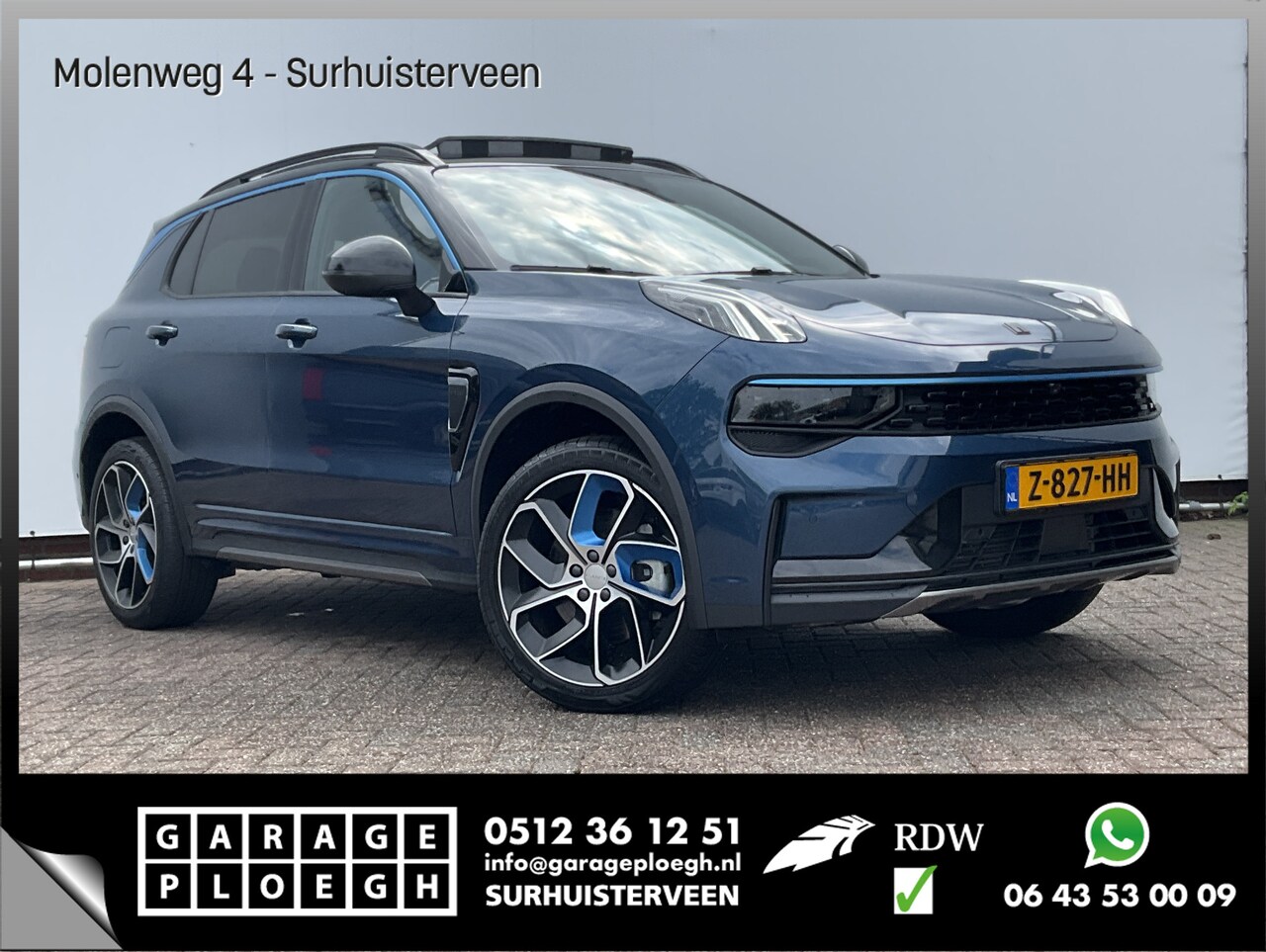 Lynk & Co 01 - 1.5 262pk PHEV Zwarte Hemel 360°Cam Stoelverw. Pano.dak Plug-in - AutoWereld.nl