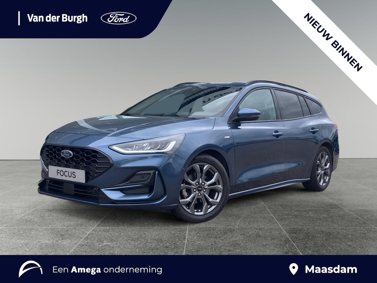 Ford Focus Wagon - ST-Line 1.0 EcoBoost Hybrid 155pk PowerShift automaat - WinterPack - Driver Assistance Pac - AutoWereld.nl