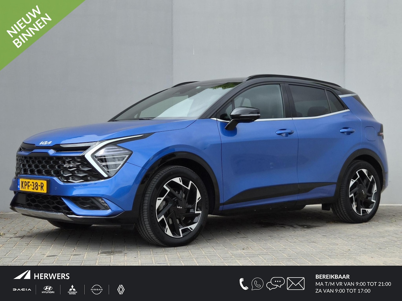 Kia Sportage - 1.6 T-GDi Plug-in Hybrid AWD GT-Line / Fabrieksgarantie tot 03-2031 / Dealer onderhouden / - AutoWereld.nl