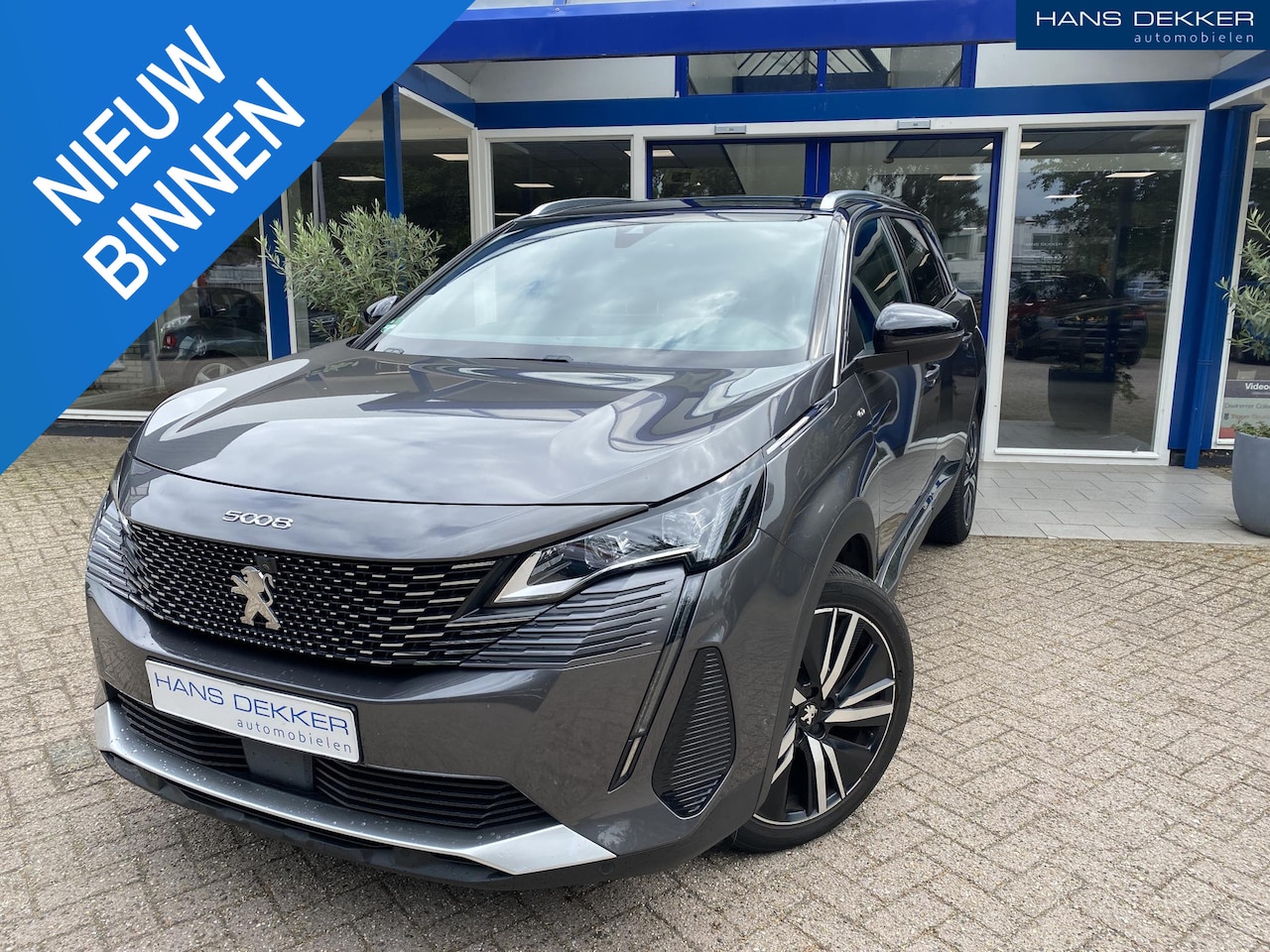 Peugeot 5008 - 1.2 PureTech Blue Lease GT 360 Camera / Dodehoek sens / stoelverwarming / Sportstoelen / M - AutoWereld.nl