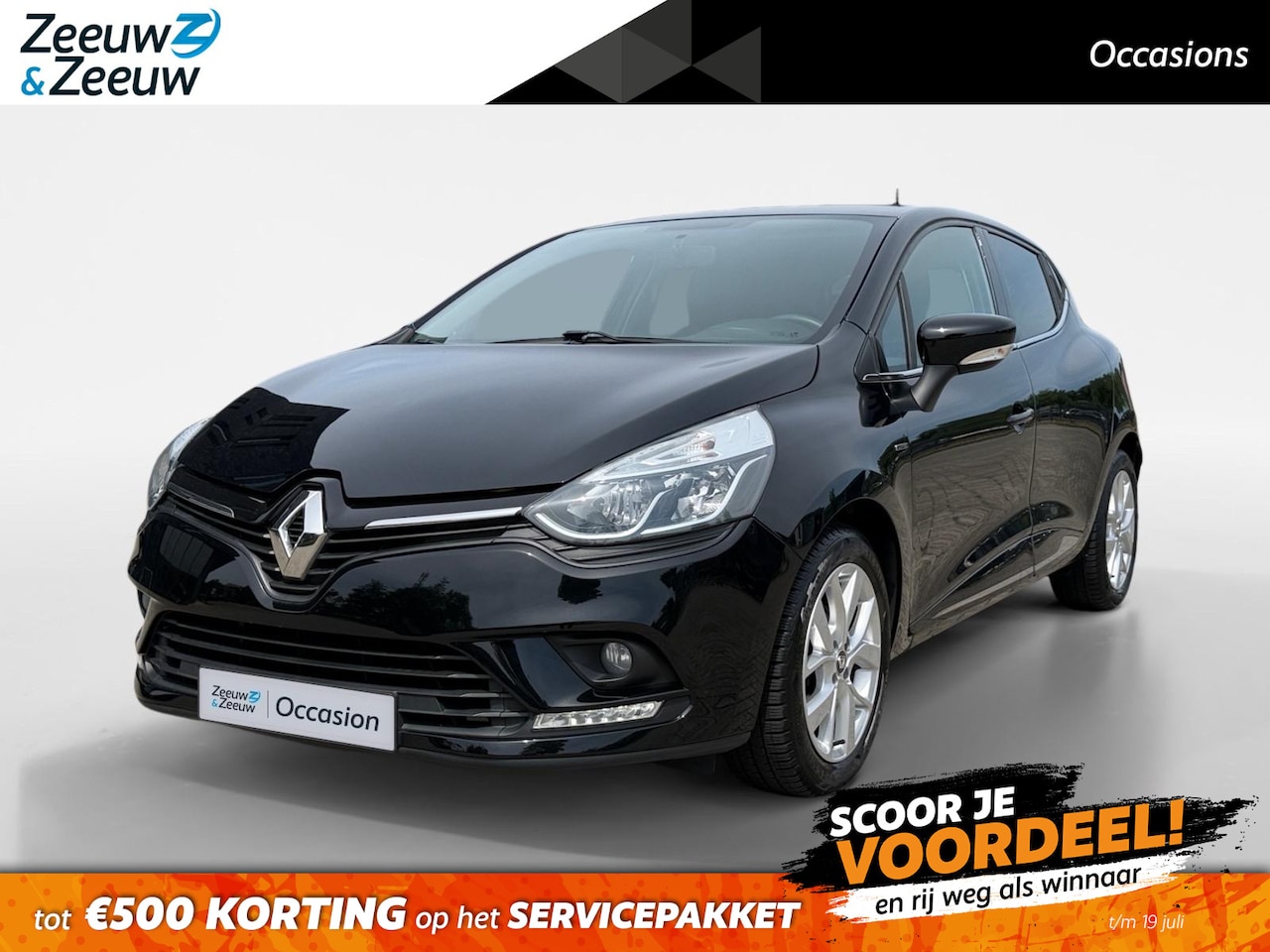 Renault Clio - 90PK TCe Limited | Airco | Navi | Parkeersensoren | Cruise Control | Bluetooth | Lichtmeta - AutoWereld.nl
