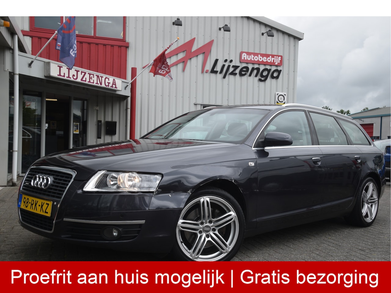 Audi A6 Avant - 3.2 FSi quattro edition Navi | Leer | Trekhaak | Uitstekend onderhouden | NL auto - AutoWereld.nl