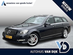Mercedes-Benz C-klasse Estate - 200 Business Class Avantgarde | NL Auto/2e Eig./AMG Sportpakket/Pano.Dak/Navi/Clima/Cruise