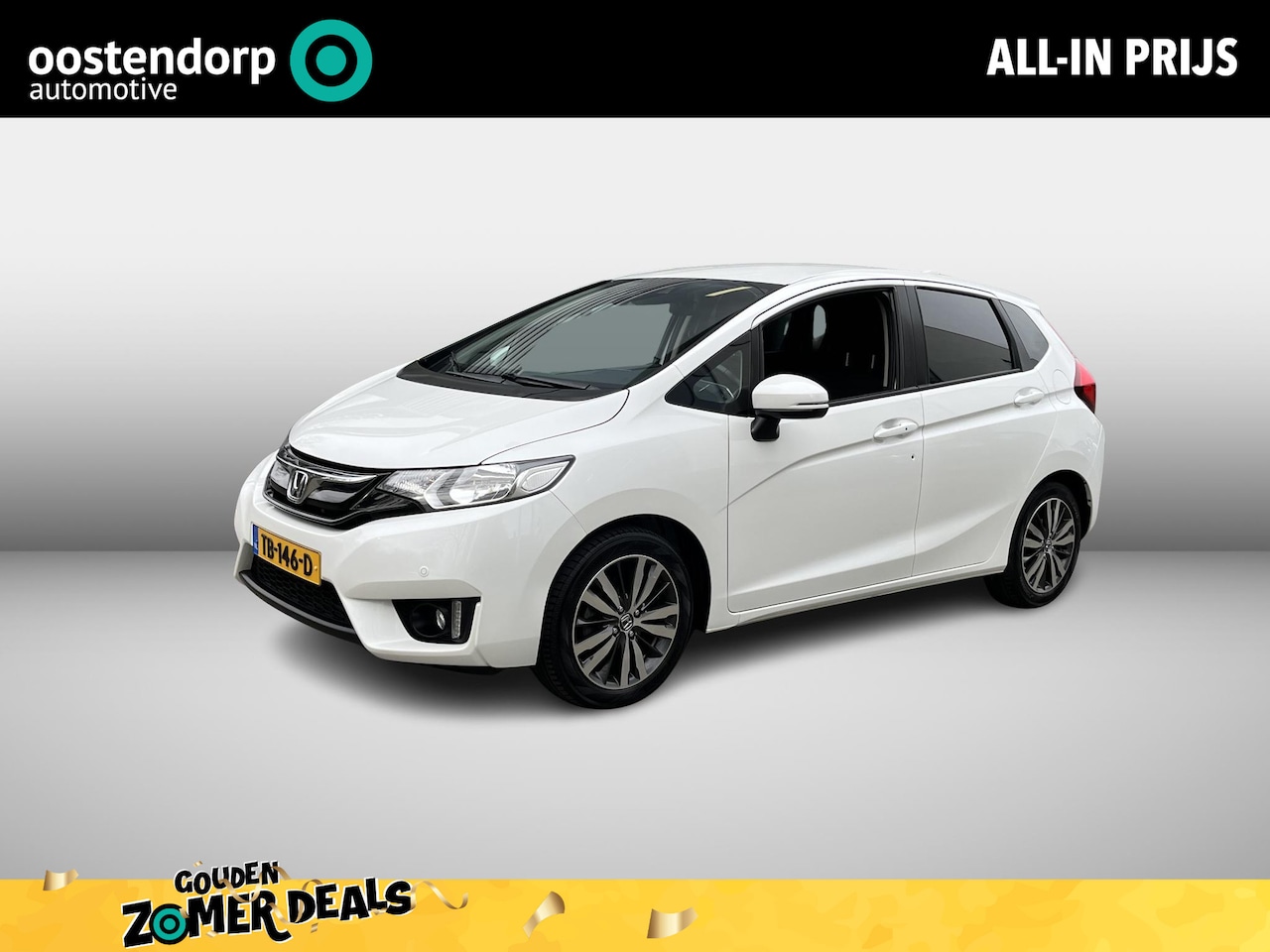 Honda Jazz - 1.3 i-VTEC Elegance | Navi | Camera | Stoelverwarming | Trekhaak - AutoWereld.nl
