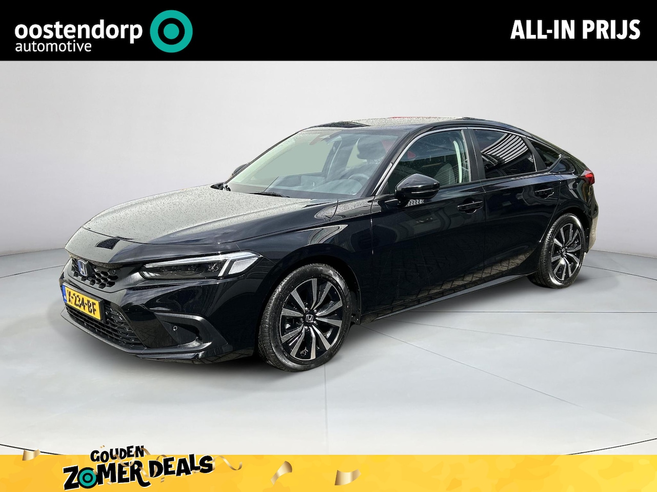 Honda Civic - 2.0 e:HEV Elegance | Camera | Stoelverwarming | NAP | Dealer onderhouden - AutoWereld.nl