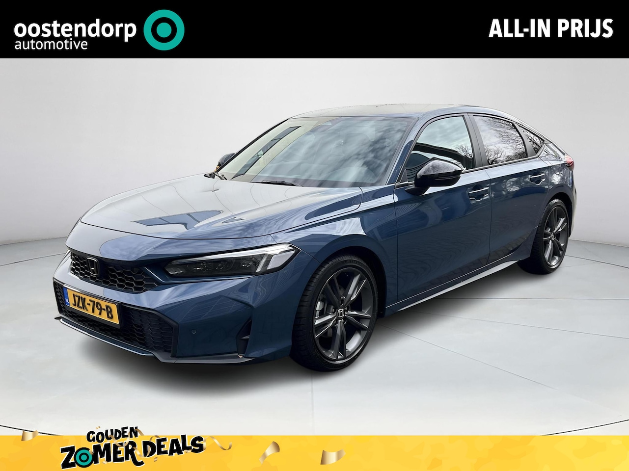 Honda Civic - 2.0 e:HEV Sport | Camera | Black Emblem Pack | Demo Voordeel - AutoWereld.nl