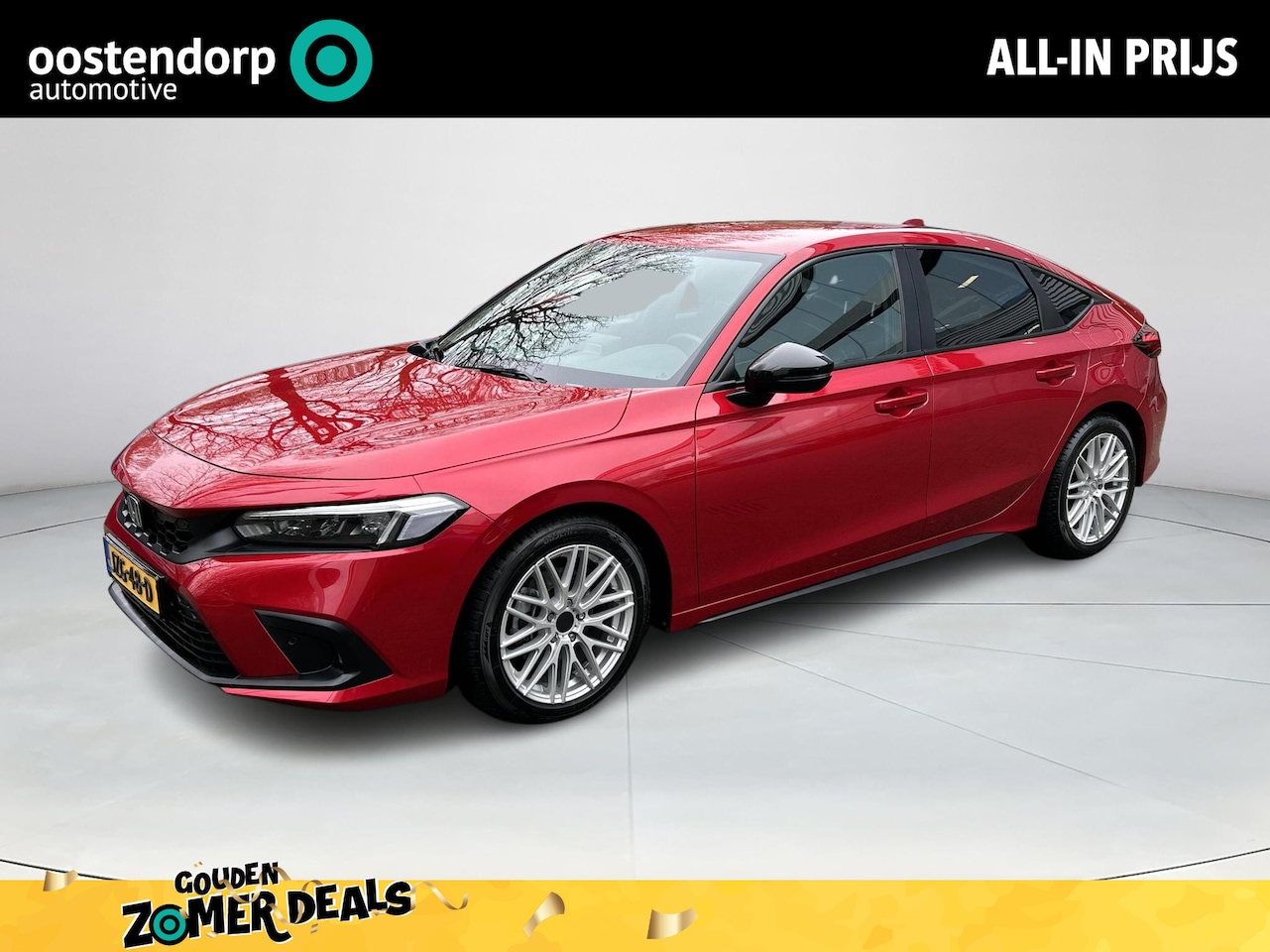 Honda Civic - 2.0 e:HEV Sport | Stoelverwarming | Camera | Apple Carplay en Android Auto - AutoWereld.nl