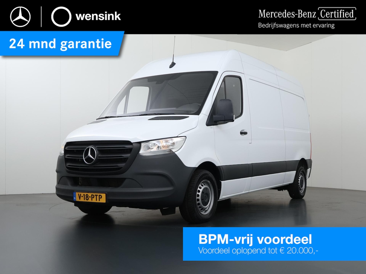 Mercedes-Benz Sprinter - 315 CDI | L2 H2 | FWD | AUT. | AIRCO | PARKEERCAMERA | 2-ZITS | LAADRUIMTE INRICHTING | CE - AutoWereld.nl