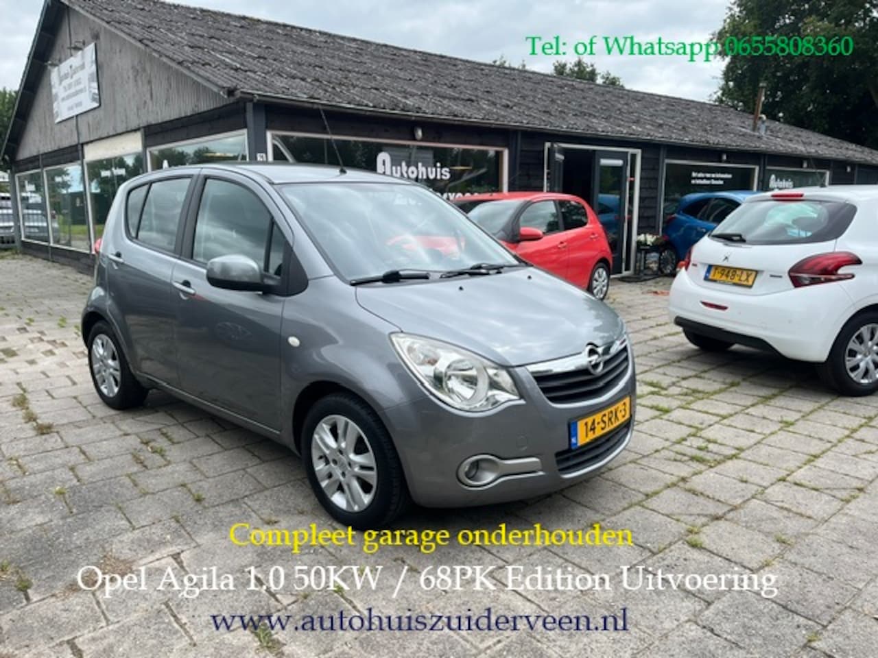 Opel Agila - 1.0 12V 68PK Edition Garage Onderhouden - AutoWereld.nl