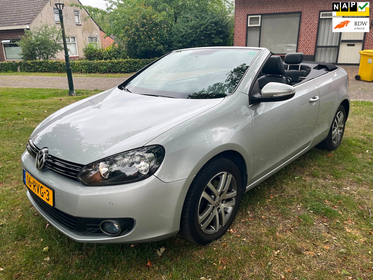 Volkswagen Golf Cabriolet - 1.2 TSI ORG NL / AC / LEDER / LM - AutoWereld.nl