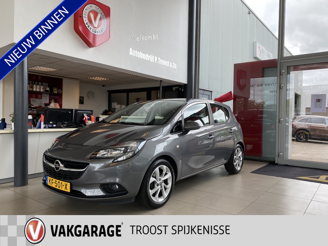 Opel Corsa - 1.4 Edition 1.4 Edition,Climate&Cruisecontrol,Spraakbediening,Elektrischpakket,Usb Aansluiting,16 Inch - AutoWereld.nl