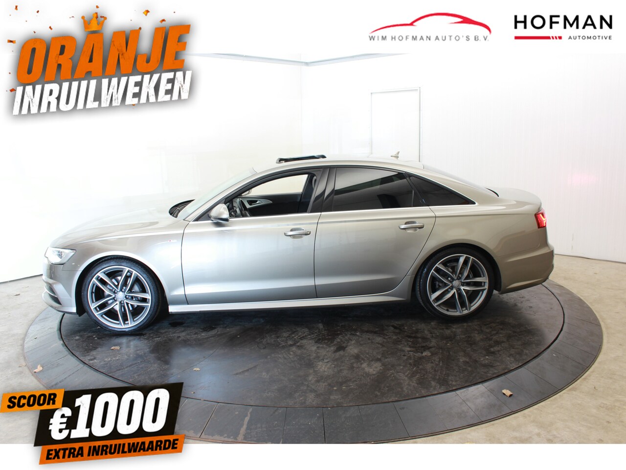 Audi A6 Limousine - Limo 1.8 TFSI Premium S Line Pano Vol Leder Zwarte hemel Mem Seats Navi EL aKlep - AutoWereld.nl