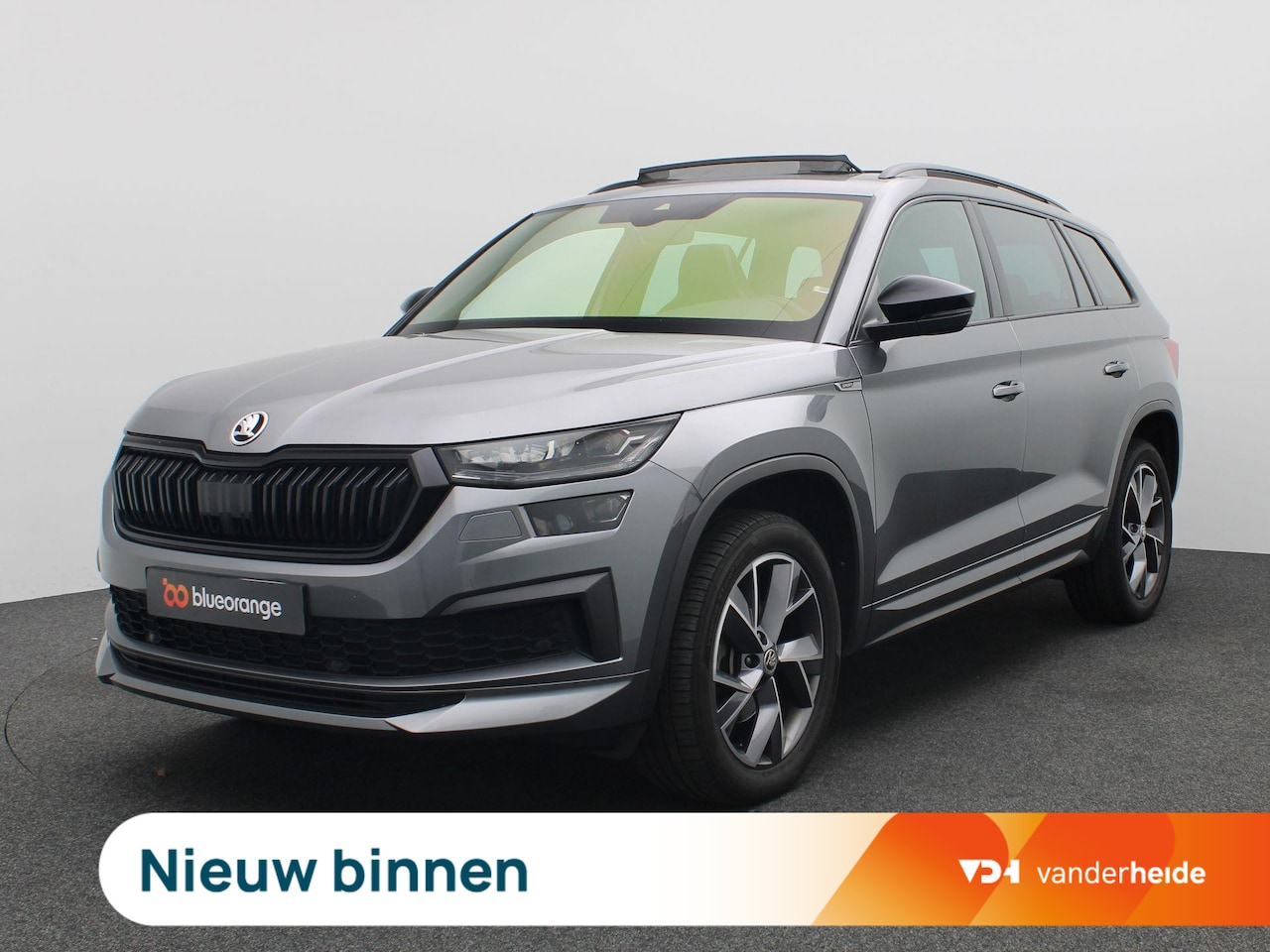 Skoda Kodiaq - 1.5 TSI Sportline Business 7p. 150PK DSG Panoramadak, Trekhaak, 19" LM Velgen, Keyless, Ac - AutoWereld.nl