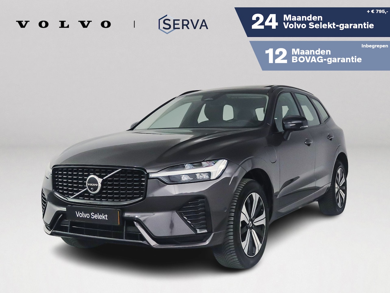 Volvo XC60 - T6 Plug-in hybrid AWD Plus Dark | Panoramadak | 360° camera | Stoel- en Stuurverwarming | - AutoWereld.nl