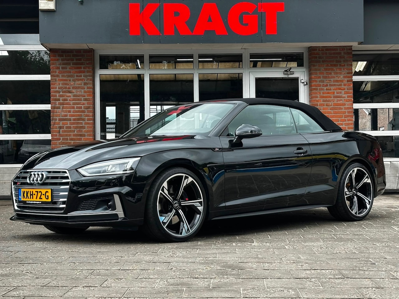 Audi A5 Cabriolet - 3.0 TFSI S5 quattro Pro Line Plus|354PK|stoelkoelling- en verwarming|ACC|nekverwarming|360 - AutoWereld.nl