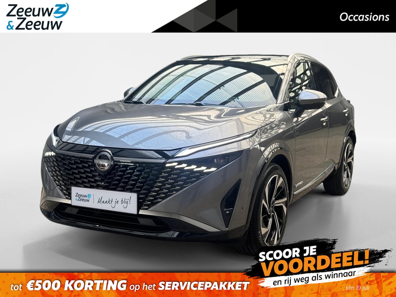 Nissan Qashqai - 1.5 e-Power Tekna Plus | Panoramadak | BLIS | Electrische bestuurdersstoel | Lederen bekle - AutoWereld.nl