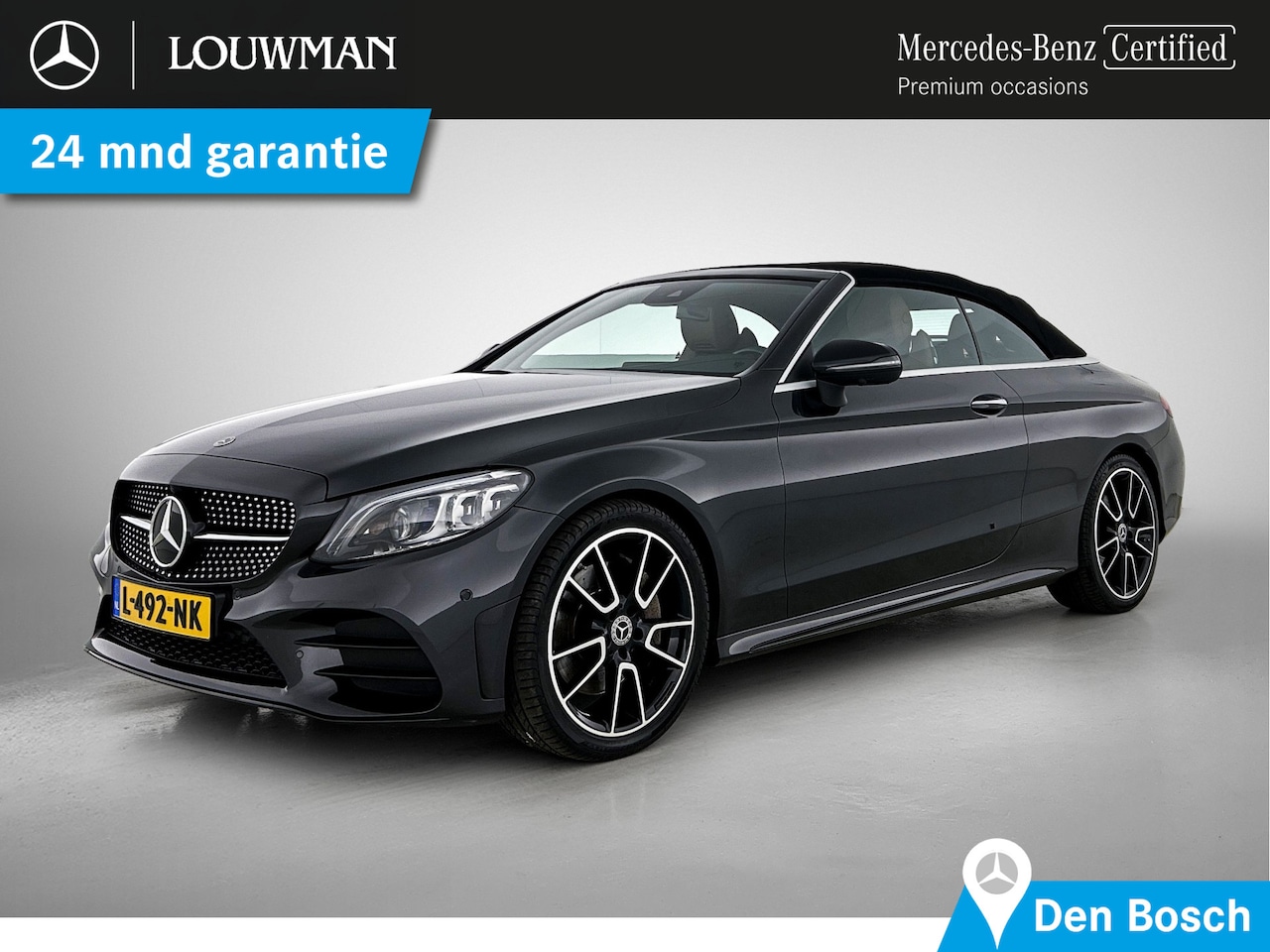 Mercedes-Benz C-klasse Cabrio - 300 Sport Edition AMG Line | Night Pakket | Parkeerpakket met 360°-camera | MultiBeam Ledk - AutoWereld.nl