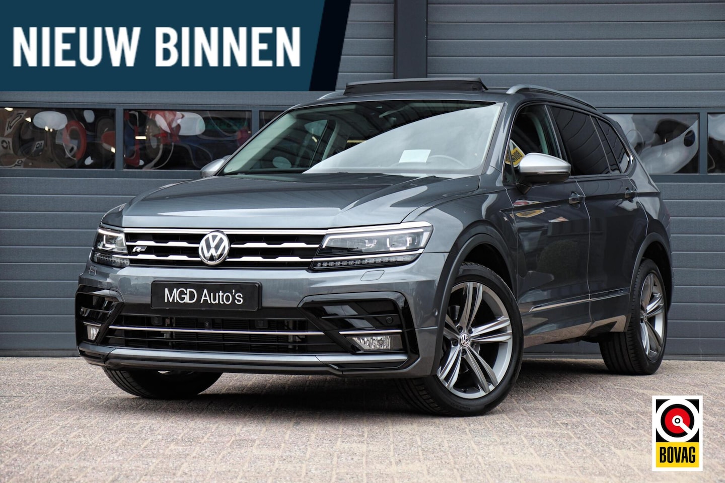 Volkswagen Tiguan Allspace - 1.5 TSI R-Line 7P |LED|PANO|TREKHAAK|360 CAMERA|STOELVERW|HUD|ACC|CARPLAY - AutoWereld.nl