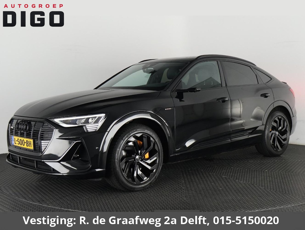 Audi e-tron Sportback - 55 Quattro S Edition 95 kWh | Matrix LED koplampen | 360° Camera | Digitale Buitenspiegels - AutoWereld.nl
