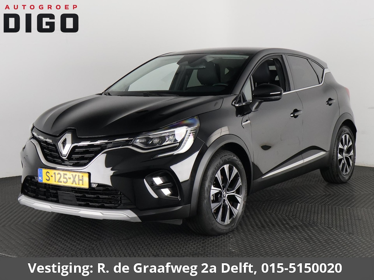 Renault Captur - 1.6 E-Tech Full Hybrid 145 Techno | Navigatie | 1e eigenaar | Dodehoek Detectie | Camera | - AutoWereld.nl