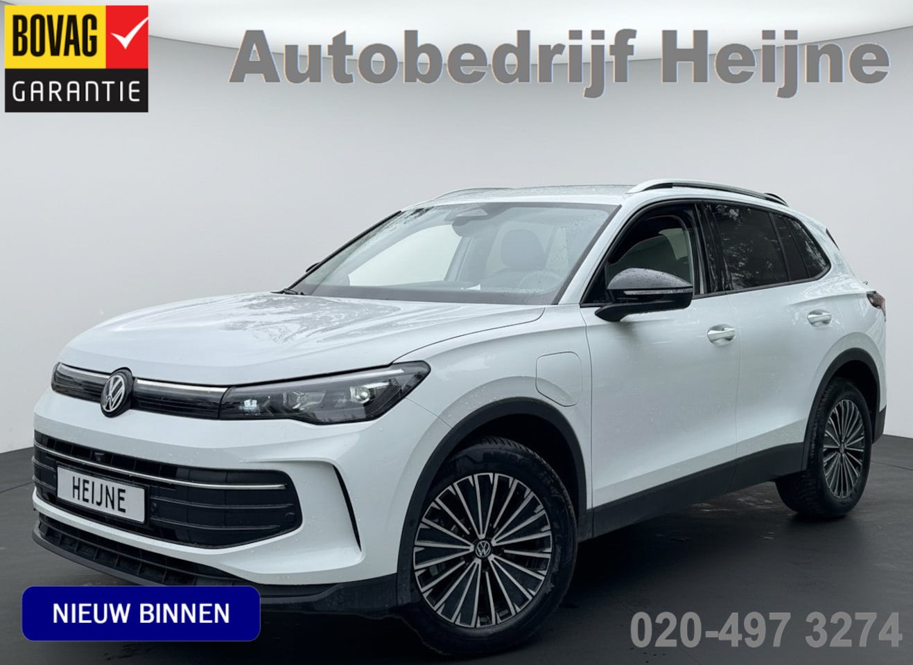 Volkswagen Tiguan - 1.5 eHybrid [PHEV] 204PK DSG ENERGY EDITION 360°CAMERA/NAVI/TREKHAAK - AutoWereld.nl
