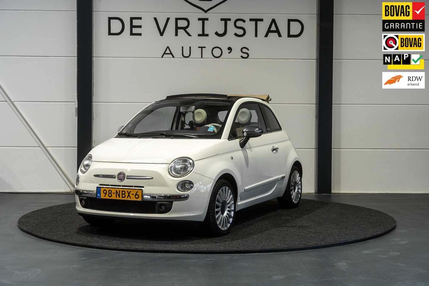 Fiat 500 C - Cabrio! NAP! nwe apk - AutoWereld.nl
