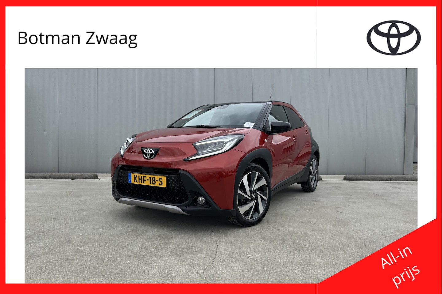 Toyota Aygo X - 1.0 VVT-i MT Envy Limited | Apple Carplay/Android Auto - AutoWereld.nl