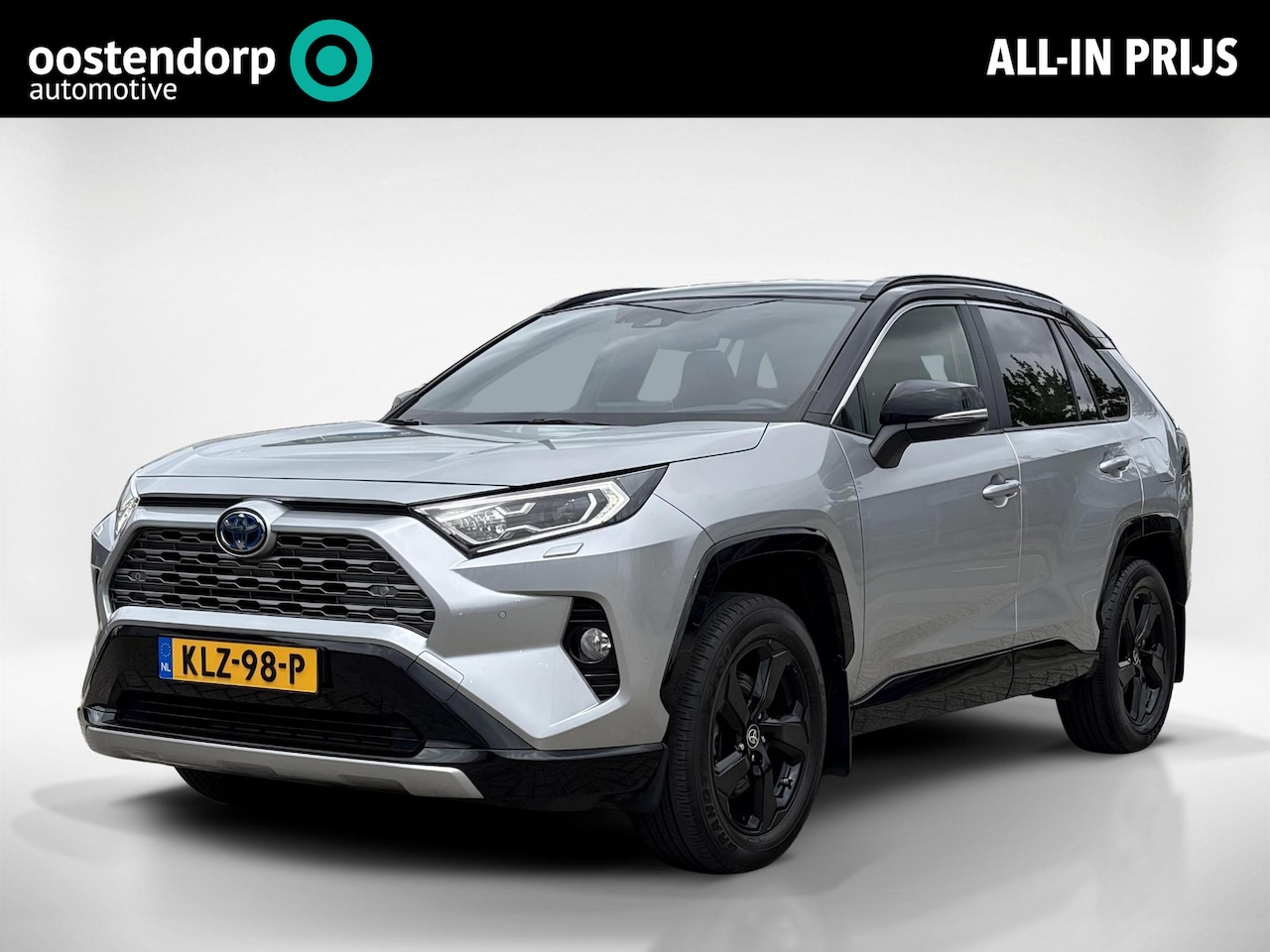 Toyota RAV4 - 2.5 Hybrid AWD Bi-Tone | Trekhaak | Lederen bekleding | - AutoWereld.nl