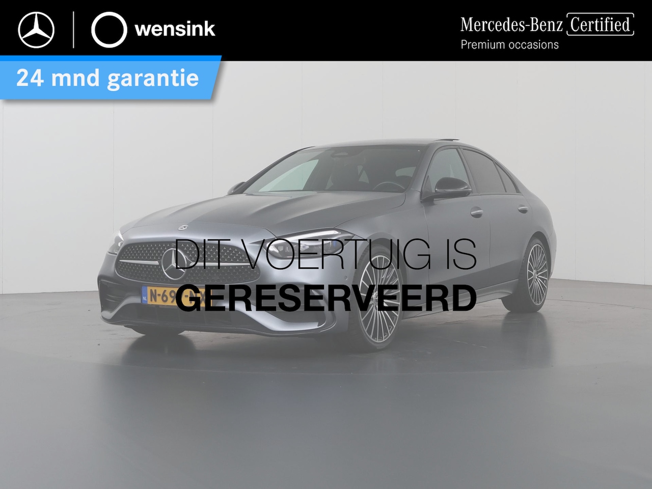 Mercedes-Benz C-klasse - 200 Launch Edition AMG Line | Night | Panoramadak | Keyless | Headup | Memory | Digital Li - AutoWereld.nl