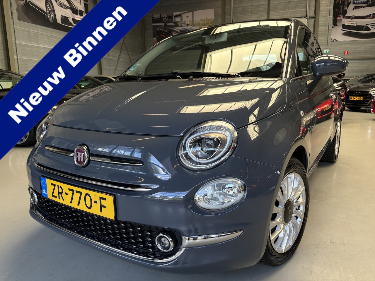 Fiat 500 - 0.9 TwinAir Turbo Lounge Airco, Cruise, Pano, Navi - AutoWereld.nl