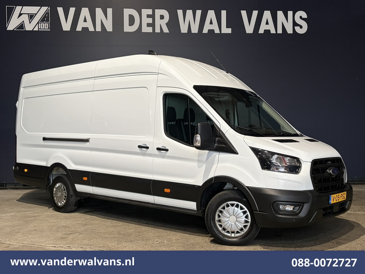 Ford Transit - 2.0 TDCI 131pk L4H3 Jumbo Euro6 Airco | Camera | Cruisecontrol | Verwarmde voorruit Parkee - AutoWereld.nl