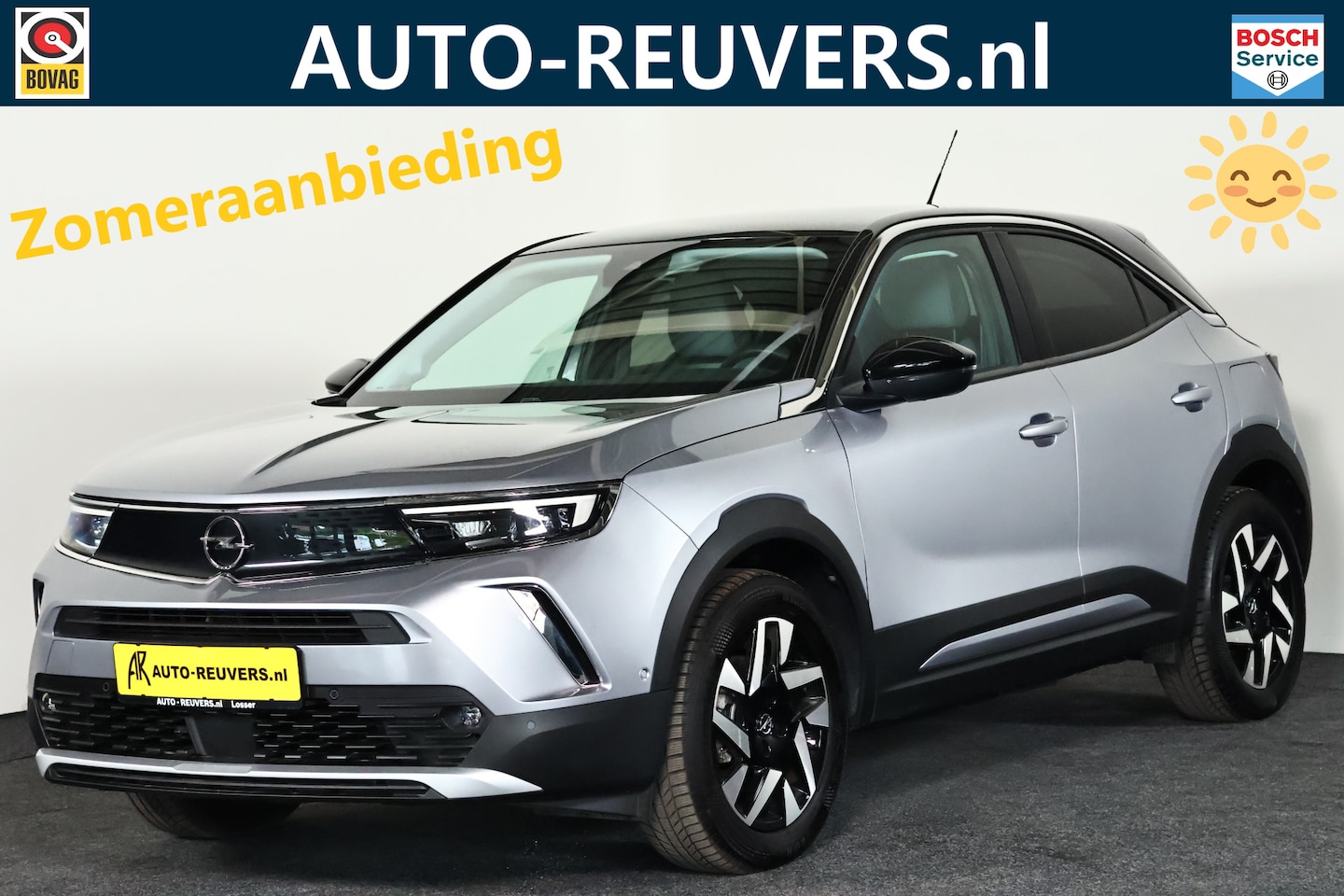 Opel Mokka - 50-kWh 11kW bl. Elegance / LED / Cam / CarPlay / Navi / Cruisecontrol - AutoWereld.nl