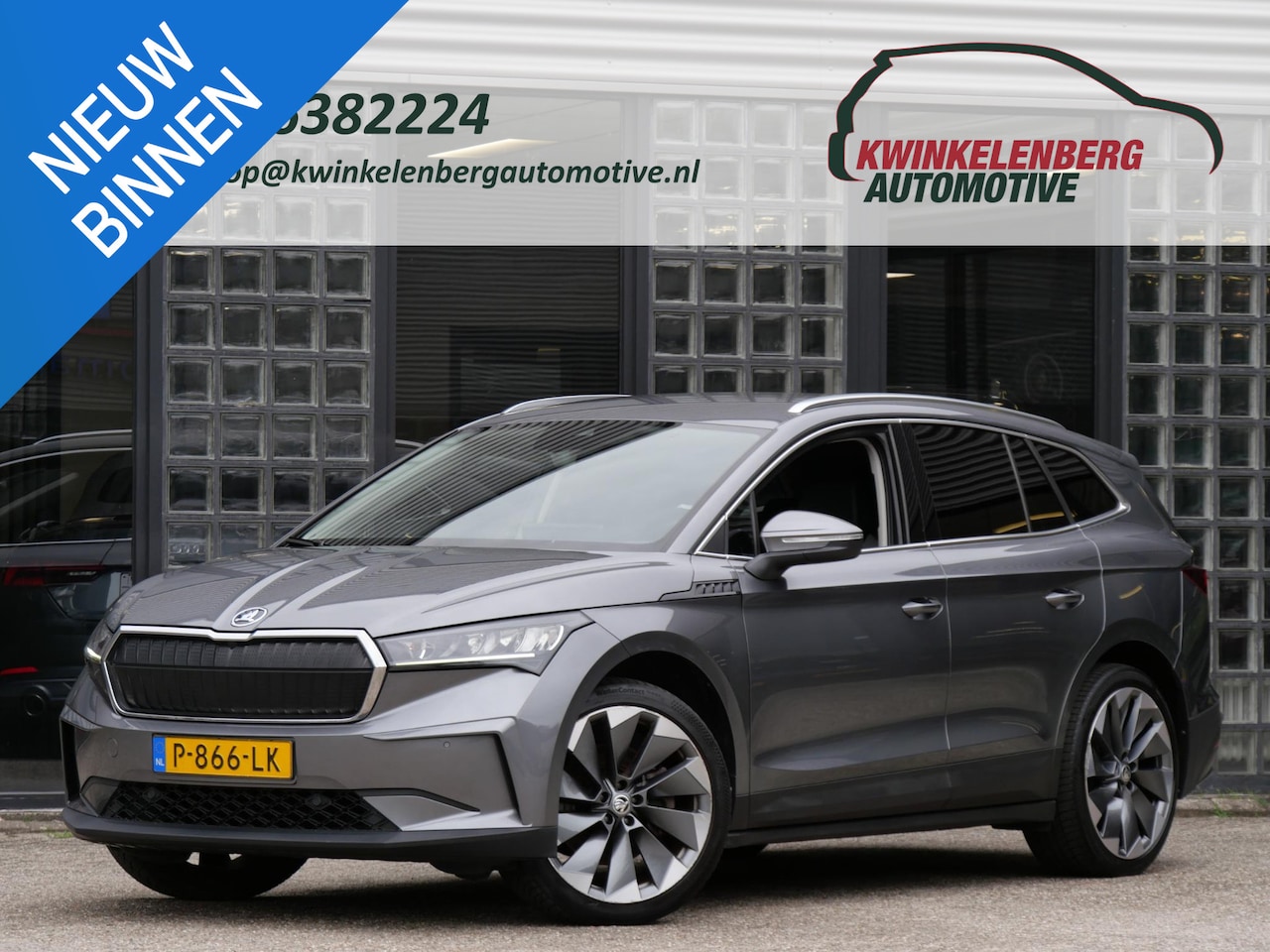 Skoda Enyaq iV - 80/ TREKHAAK/ COMFORT PACK/ CLIMATE PACK/ SPORT PACK - AutoWereld.nl