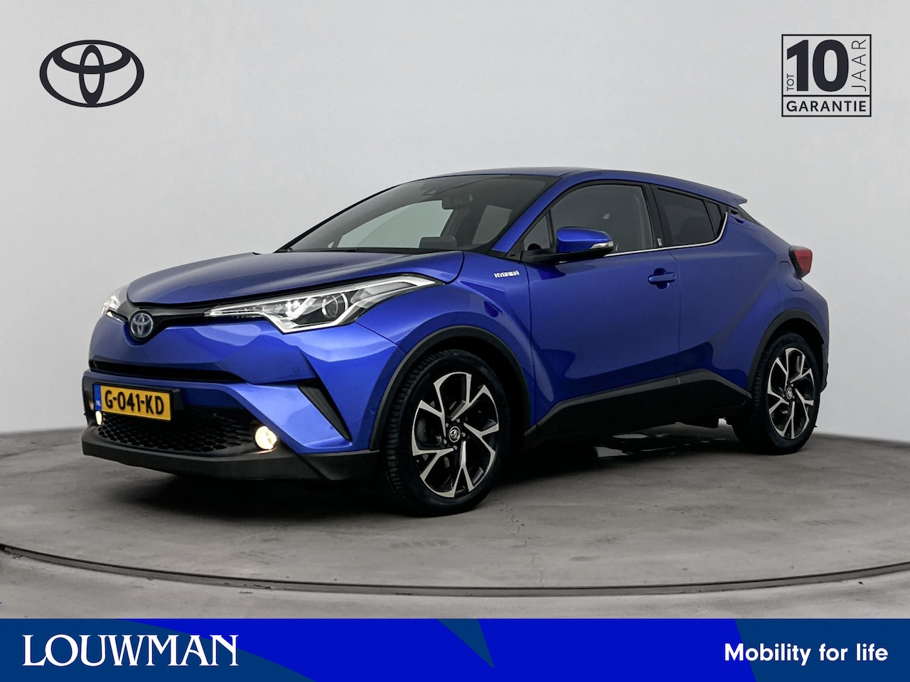 Toyota C-HR - 1.8 Hybrid Style Ultimate | Dodehoekdetectie | Stuur-Stoelverwarming | - AutoWereld.nl