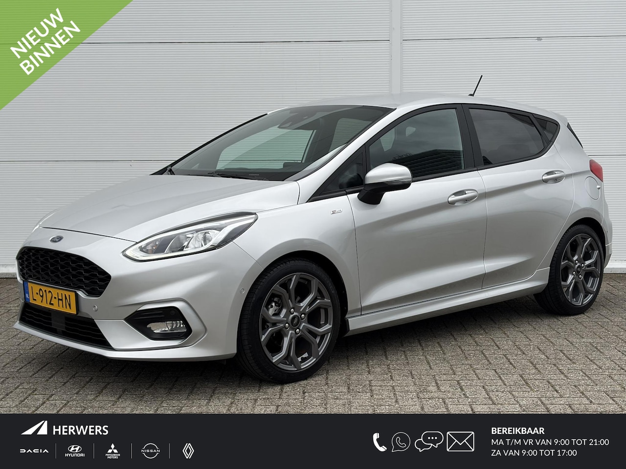 Ford Fiesta - 1.0 EcoBoost ST-Line X / Trekhaak (  1000 kg ) / Apple Carplay/Android Auto / Stoel en stu - AutoWereld.nl