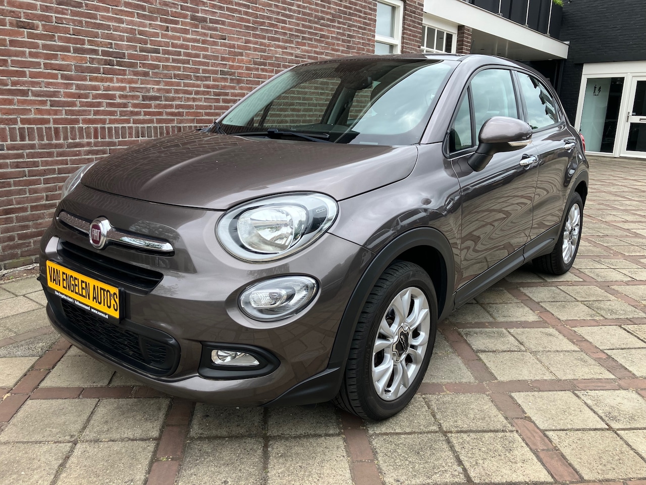 Fiat 500 X Cross - 1.4 Turbo MultiAir BusinessCross HOGE INSTAP, AIRCO/ECC, CRUISE, 1E EIGENAAR - AutoWereld.nl