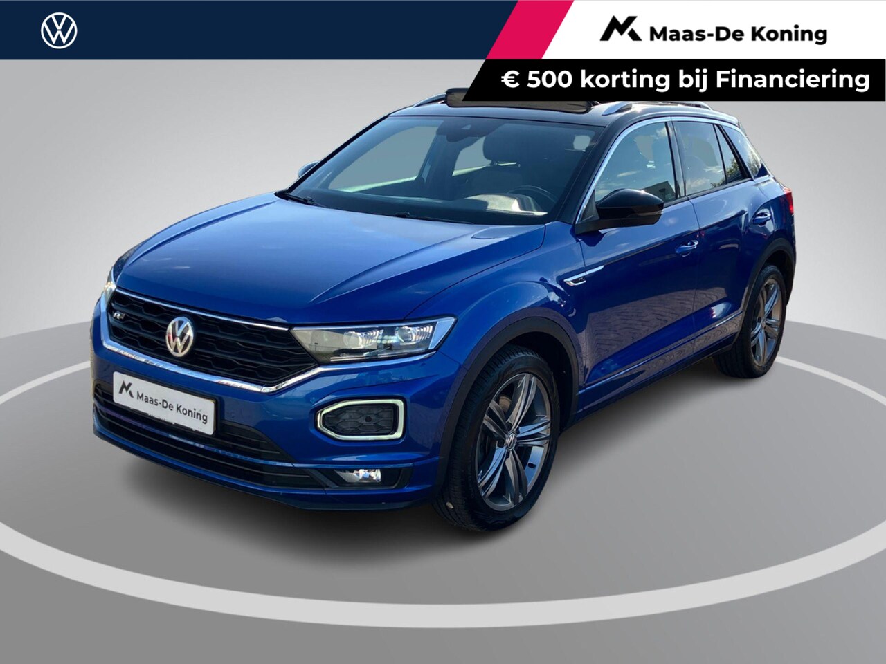Volkswagen T-Roc - 1.5TSI/150PK DSG R-line · Panoramadak · Trekhaak · Camera · Apple/Android Car Play · Navig - AutoWereld.nl