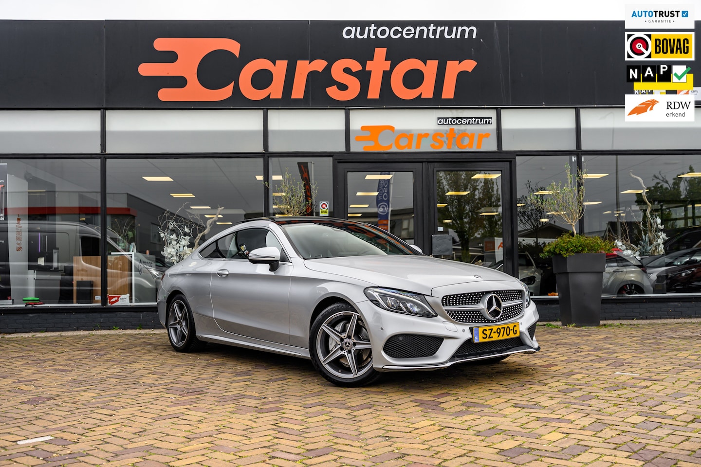 Mercedes-Benz C-klasse Coupé - 180 Premium|Pano|Camera|Cruise - AutoWereld.nl