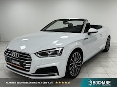 Audi A5 Cabriolet - 2.0 TFSI MHEV Sport Pro Line S-LINE | WEGKLAPBARE TREKHAAK | LEDEREN BEKLEDING