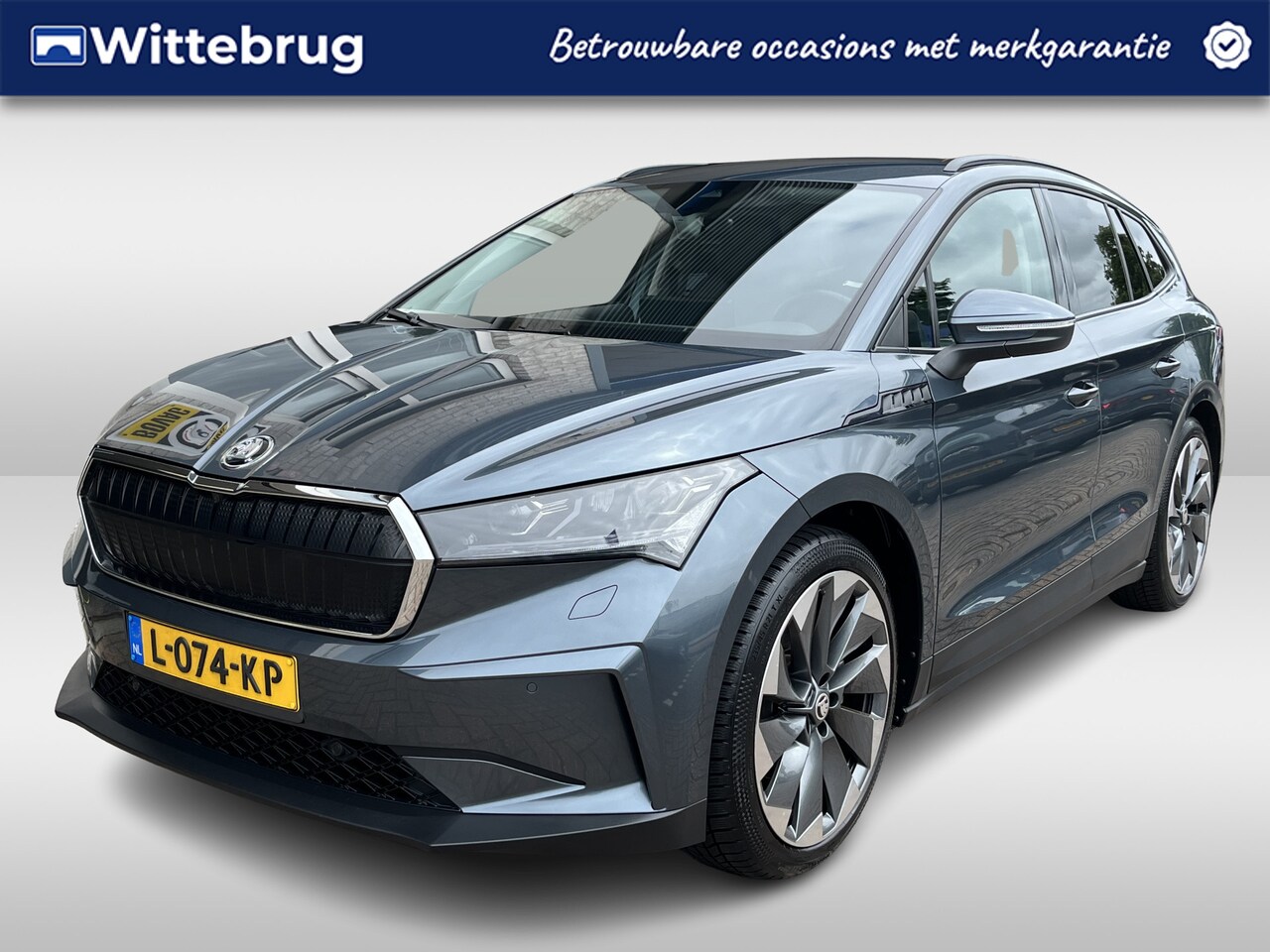 Skoda Enyaq iV - 60 / SOH 91%/ WARMTEPOMP/ TREKHAAK/ CAMERA/ PARK. SENSOREN/ STOELVERWARM./ CRUISE/ LED/ NA - AutoWereld.nl