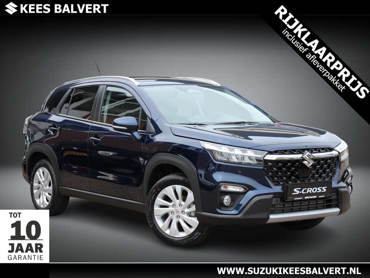 Suzuki S-Cross - 1.4 Boosterjet Select Hybrid | NIEUW | € 1.500,- korting! | Direct leverbaar! | - AutoWereld.nl