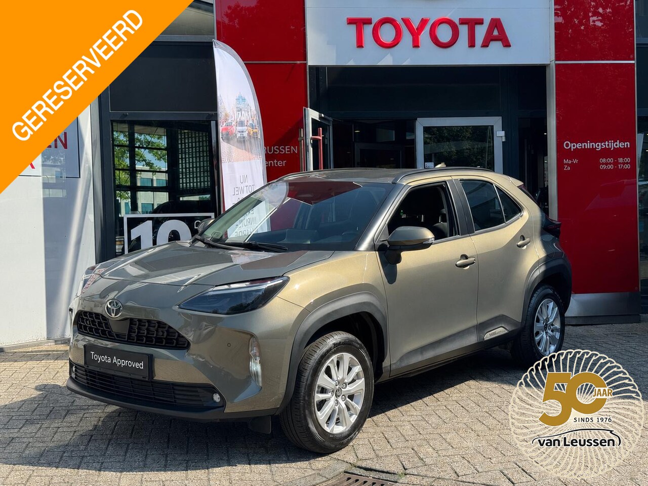 Toyota Yaris Cross - 1.5 Hybrid 115 Dynamic STOEL/STUUR VERW. CLIMA/CRUISE BLIND SPOT PARKEERSENSOREN V+A - AutoWereld.nl