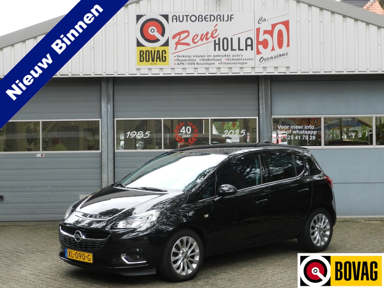 Opel Corsa - 1.0 Turbo Online Edition Navi Cruise contr Carplay Half leer 16"LMV - AutoWereld.nl